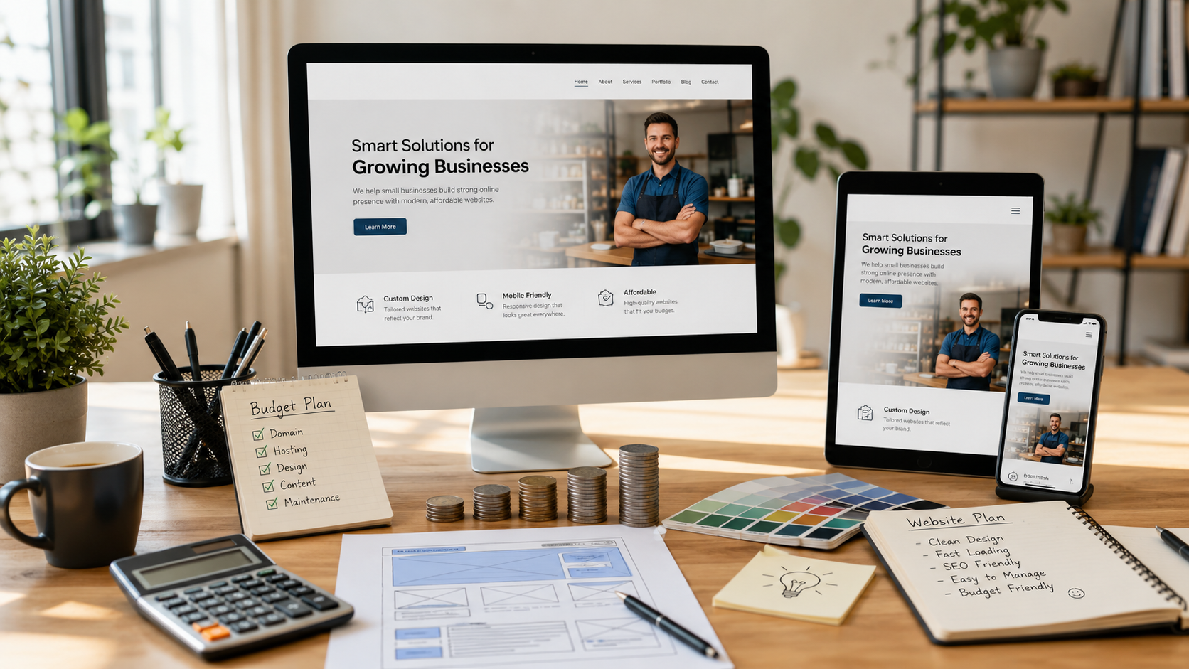 Affordable WordPress website design