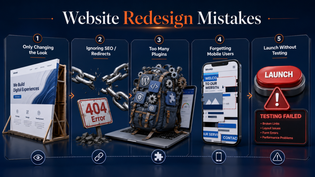 how to plan a successful WordPress website redesign