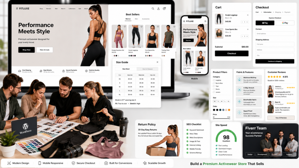 gym clothing websites