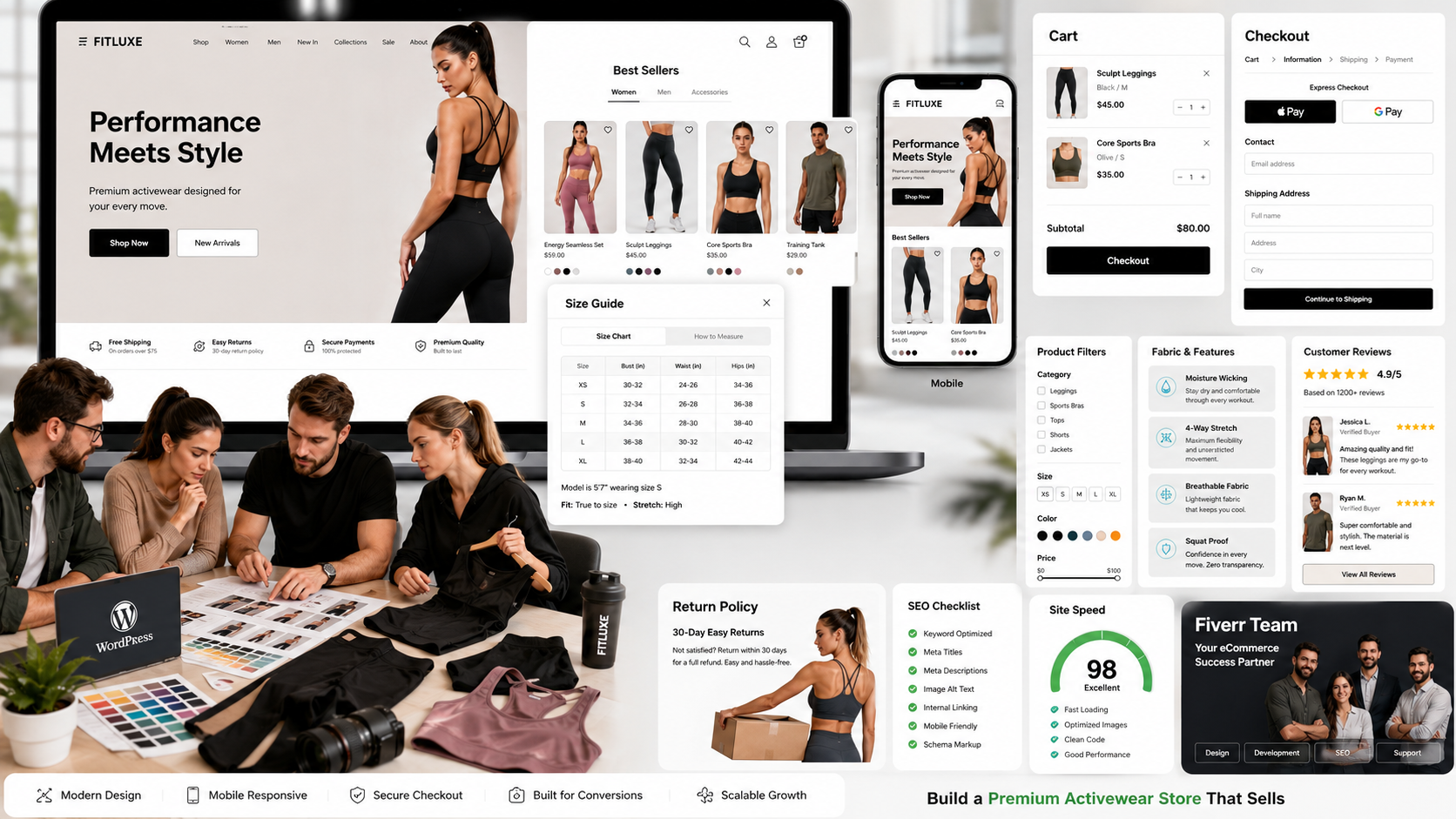 gym clothing websites