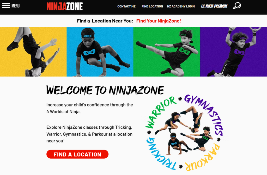 Ninja Gym Official Website