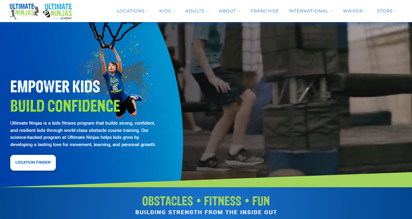 Ninja Gym Official Website