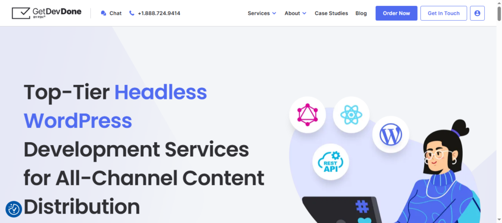 headless WordPress website agency
